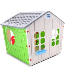 Casetta Village - Casetta in plastica multicolor 140x108x115 cm