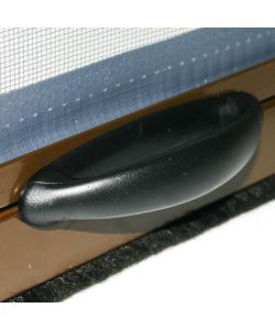 Your Self Zanzariera Marrone a Rullo Easy-Up per Finestra 100x170 cm