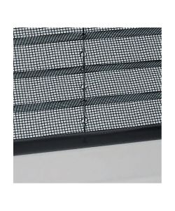 Your Self Zanzariera Plisse Marrone Riducibile per Finestra 160x160cm