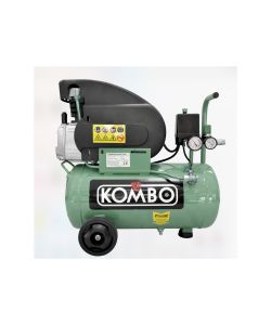 Kombo Compressore Elettrico 24 Lt 2.0 HP con Ruote e Maniglia