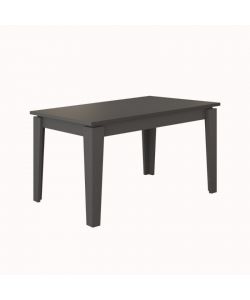 Effezeta Tavolo allungabile rettangolare antracite 140x80 cm