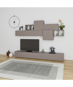 Parete attrezzata Tromen 260 cm. light mocha MTV234475