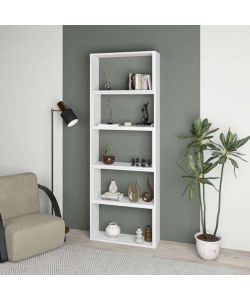 Libreria Wish estensibile angolare bianca 200h