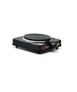 Telefunken Fornello Elettrico Mono Piastra 1000W Nero Cottura Rapida