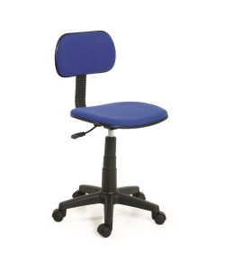 Sedia Studio Dattilo - Blu, Girevole e Regolabile, Ideale per Ragazzi