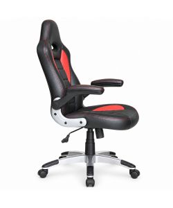 Poltrona Direzionale Gamer - Rosso e Nero - Ergonomica 70x50x110 cm