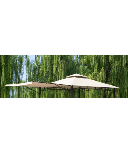 Domo Mea Telo di ricambio per Gazebo YF3239F - Tessuto - 3x3 m