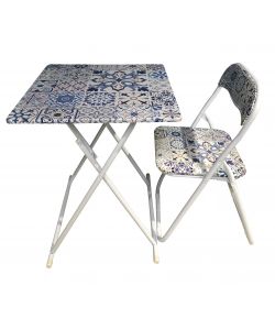 Sedia Pieghevole Fantasia Ceramic - Design Elegante e Compatto