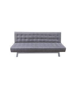 Domo Mea Divano Letto Clic Clak 3 Posti Light Grey - Misure 180x80x77 cm