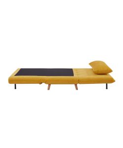 Domo Mea Poltrona Letto Gialla Design Scandinavo - Tessuto Moderno 76x80x74 cm