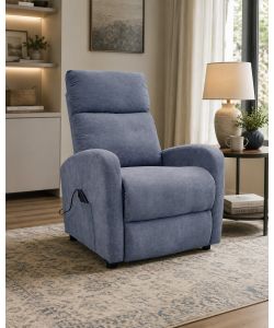 Domo Mea Poltrona Reclinabile Vibromassaggiante Grigia - Comfort e Stile