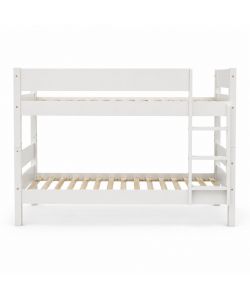 Domo Mea Letto a Castello in Legno Bianco - 199x89.5 cm