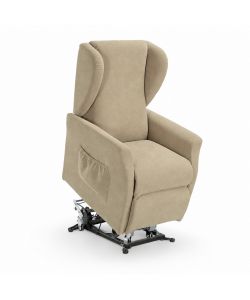 Domo Mea Poltrona Viki Reclinabile Beige - Funzione Lift e Relax