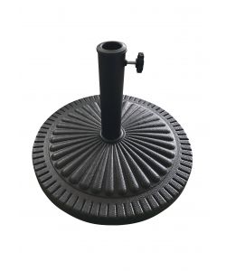 Domo Mea Base per Ombrellone - Nero - 49x33 cm