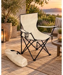Sedia Pieghevole Batman - Beige - 50x50x80 cm