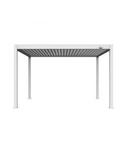 Verdelook Pergola Bioclimatica Atena - Bianca 3x4m in Alluminio