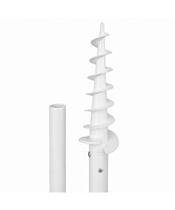 Dr. C. Ombrellone da Spiaggia Antivento 240cm Fucsia-Arancio con Protezione UV50+