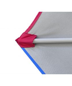 Dr. C Ombrellone Antivento Diametro 220 cm Verde e Blu