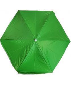 Dr. C Ombrellone Nylon 160 cm Anti UV Colori Arancione e Verde