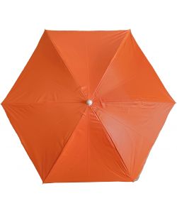 Dr. C Ombrellone Nylon 160 cm Anti UV Colori Arancione e Verde