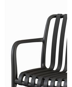 Domo Mea Sedia Breeze da Esterno Grigio Antracite - Design Moderno Impilabile