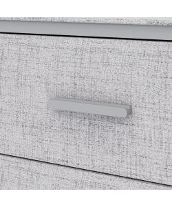 Domo Mea Cassettiera 3 Cassetti Grigio Chiaro - Design Moderno e Pratico