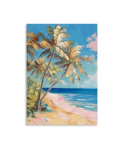 Domo Mea Dipinto Spiaggia 70x100 cm - Arte Murale Decorativa