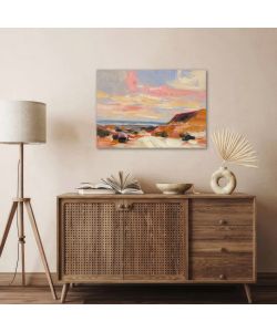Domo Mea Dipinto Decorativo su Tela - Paesaggio - 70 x 50 cm