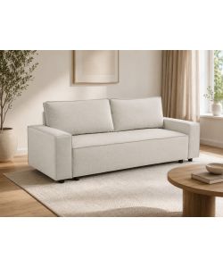 Domo Mea Divano Letto Urban Ecrù 220x93x82 cm - Design Moderno e Funzionale