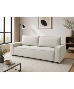 Domo Mea Divano Letto Urban Ecrù 220x93x82 cm - Design Moderno e Funzionale
