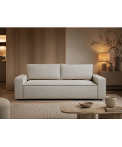 Domo Mea Divano Letto Urban Ecrù 220x93x82 cm - Design Moderno e Funzionale