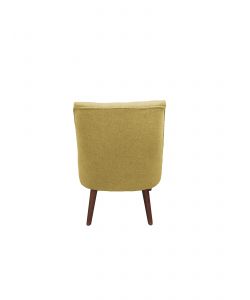 Domo Mea Poltroncina Luna Gialla 57x70x74 cm - Seduta Imbottita Interno