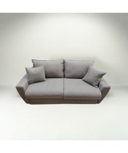 Domo Mea Divano Letto Puglia Grigio 3 Posti - 174x103x100 cm