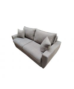 Domo Mea Divano Letto Puglia Grigio 3 Posti - 174x103x100 cm