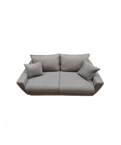 Domo Mea Divano Letto Puglia Grigio 3 Posti - 174x103x100 cm