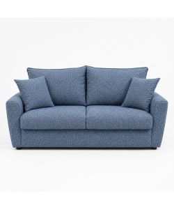 Domo Mea Divano Letto 3 Posti Denim Salvaspazio 174x103x100 cm