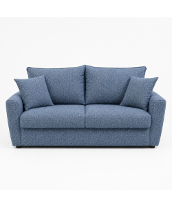 Domo Mea Divano Letto 3 Posti Denim Salvaspazio 174x103x100 cm