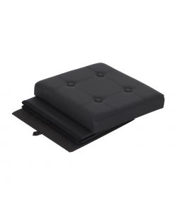 Domo Mea Pouf Pieghevole Salvaspazio - Nero - 38x38x38cm