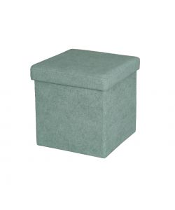 Domo Mea Pouf Pieghevole Salvaspazio - Verde Salvia - 38x38x38 cm