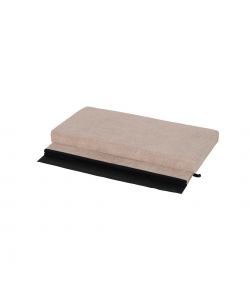 Domo Mea Pouf Pieghevole Salvaspazio - Beige - 76x38x38 cm