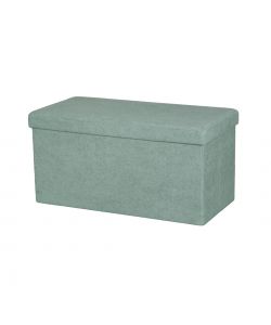 Domo Mea Pouf Pieghevole Salvaspazio - Verde Salvia - 76x38x38 cm