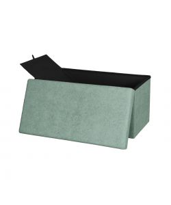 Domo Mea Pouf Pieghevole Salvaspazio - Verde Salvia - 76x38x38 cm