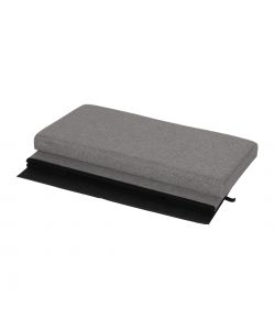 Domo Mea Pouf Pieghevole Salvaspazio - Grigio Scuro - 76x38x38 cm