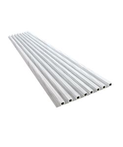 Dr.C Rivestimento Murale Interno in WPC - Bianco - 2900x169 mm