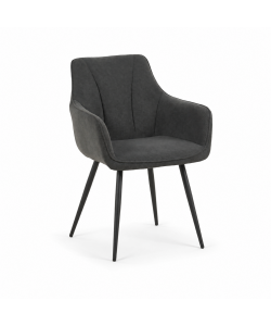 Domo Mea Sedia Dining Cobra - Antracite - 59x56x85