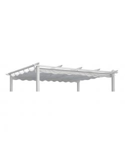 Domo Mea Copertura di Ricambio per Pergola YF-3869 - 3x4 m Bianco