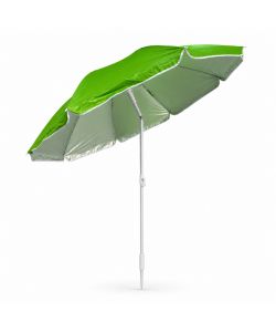 Ombrellone da Esterno Verde Nylon diam. 160 cm con Sacca Pieghevole