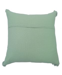 Domo Mea Cuscino Verde 45x45 cm in Cotone per Arredo Interno ed Esterno