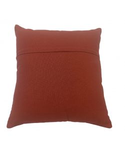 Domo Mea Cuscino Rosso 45x45cm in Cotone Imbottito Decorativo
