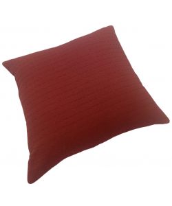 Domo Mea Cuscino Rosso 45x45cm in Cotone Imbottito Decorativo